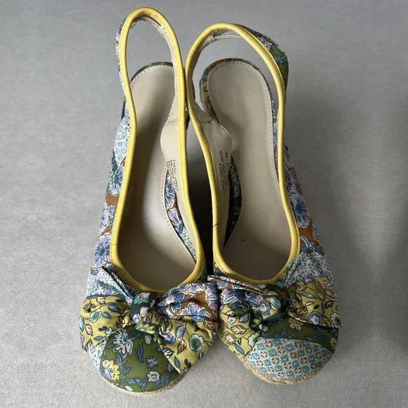 Patchwork Wedge Sandals ASO Alex Russo - Picture 5 of 8